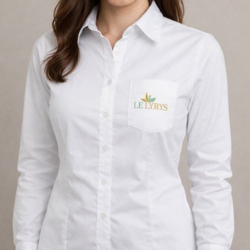 Camisa Uniforme Feminina Manga Longa